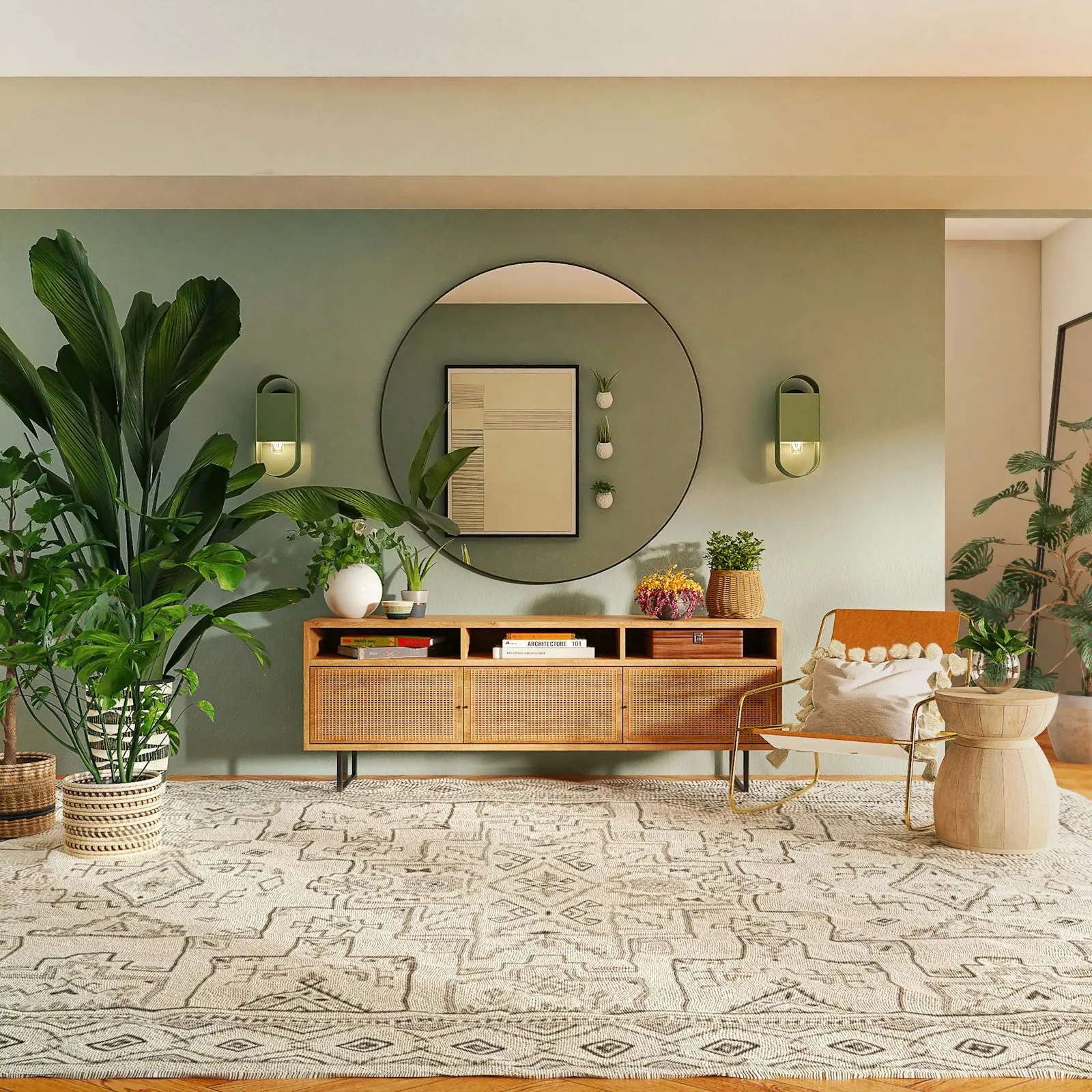 Premium linen interior